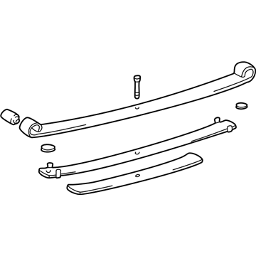 Toyota 48210-04032 Spring Assembly