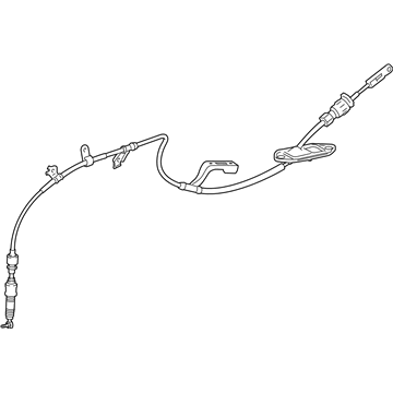 Toyota 33820-06520 Control Cable