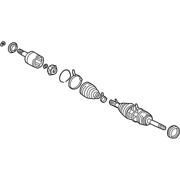 Toyota 43430-60040 Axle Assembly