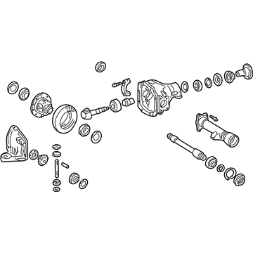 Toyota 41110-60801 Differential Assembly