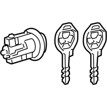 Toyota 69057-0R050 Ignition Lock Cylinder