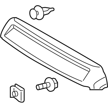 Toyota 76180-0C030-B1 BULGE Assembly, Hood