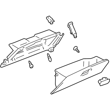 2003 Toyota Camry Glove Box - 55303-AA020-B0