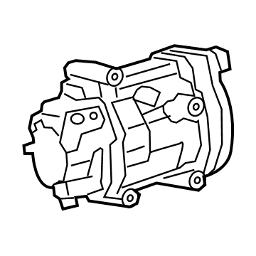 Toyota 88370-47092 Compressor Assembly, W/M