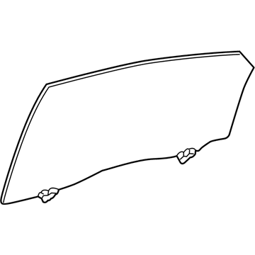 Toyota 68103-07040 Door Glass