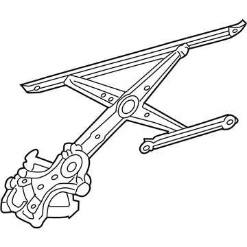 Toyota 69801-07050 Window Regulator