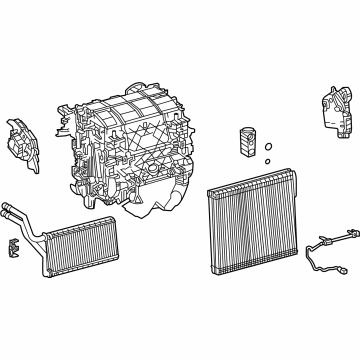 Toyota 87050-0E280 A/C & Heater Assembly