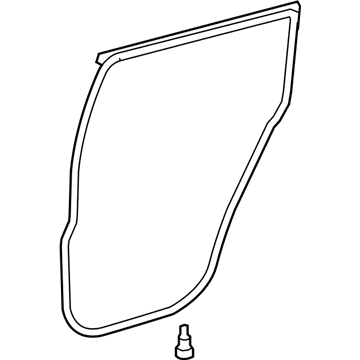 Toyota Highlander Door Seal - 67872-48050