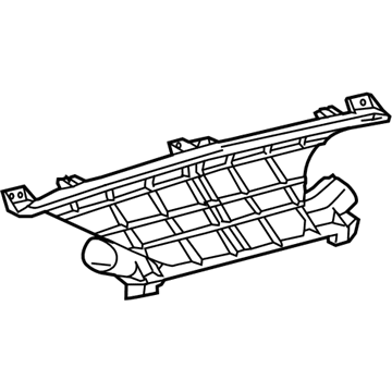 Toyota 55950-0C020 Defroster Nozzle