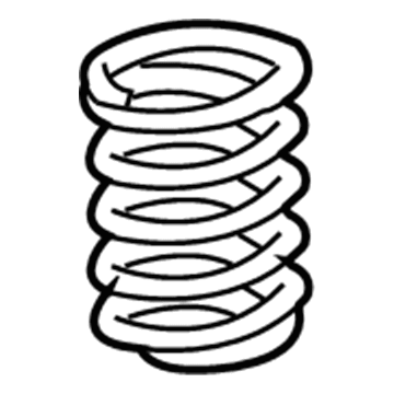 Toyota 48231-35350 Spring, Coil, Rear