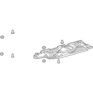 Toyota 58166-47070 Under Cover