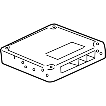 2000 Toyota RAV4 Engine Control Module - 89661-42543