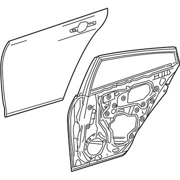 Toyota 67003-47211 Door Shell