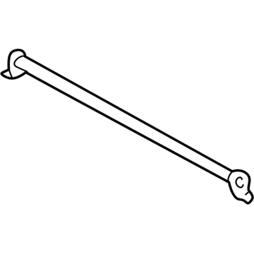 Toyota 72345-44020 Connector Pipe