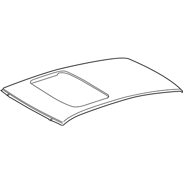 Toyota 63111-02320 Roof Panel