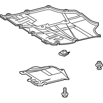 Toyota 51410-12181 Cover Assembly, Engine U