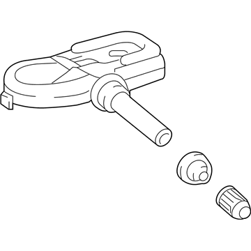 Toyota 42607-0R010 Valve Sub-Assembly, Tire