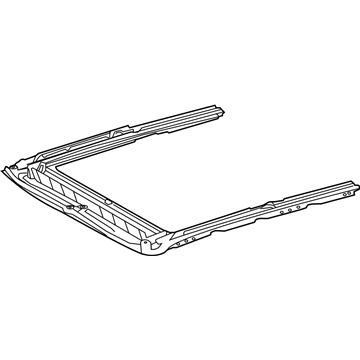 Toyota 63202-21053 Rail Sub-Assembly, Slide