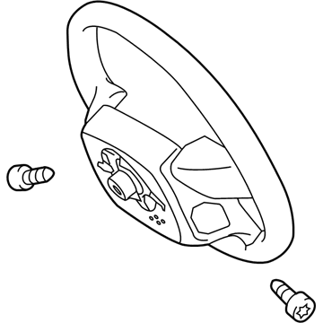 Toyota 45100-04300-B0 Wheel Assembly, Steering