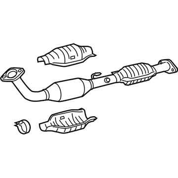 2022 Toyota Tacoma Catalytic Converter - 17410-0C200