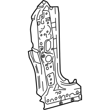 Toyota 61108-06170 Hinge Pillar Reinforcement