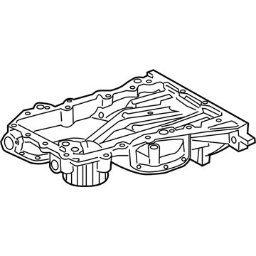 Toyota 12101-31121 Upper Oil Pan