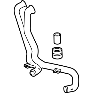 Toyota 17621-0S012 Air Inlet Hose