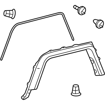 Toyota 75606-35103 MOULDING Sub-Assembly, Q