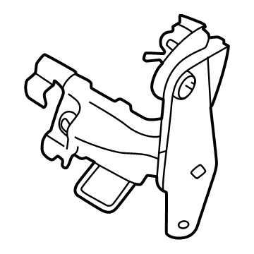 Toyota SU003-08607 HINGE ASSY RH