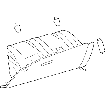 2016 Toyota Highlander Glove Box - 55303-0E051-A1