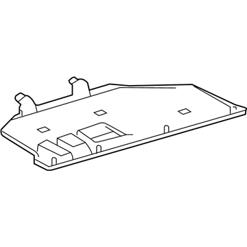 Toyota 55607-0E070 Cover Sub-Assembly, Inst