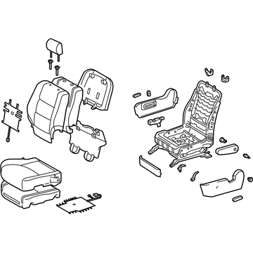 Toyota 71100-48891-A0 Seat Assembly