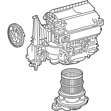 Toyota 87130-06410 Blower Assembly