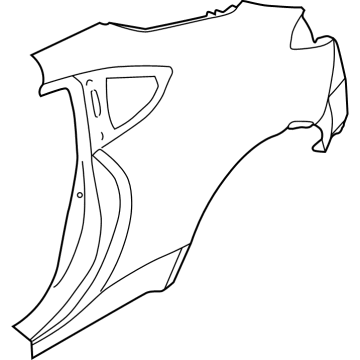 Toyota SU003-09488 Quarter Panel