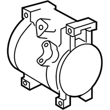 Toyota 88320-06190 Compressor Assembly