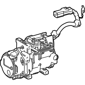 2018 Toyota Mirai A/C Compressor - 88370-62010