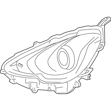 Toyota 81110-52K70 Headlamp Assembly