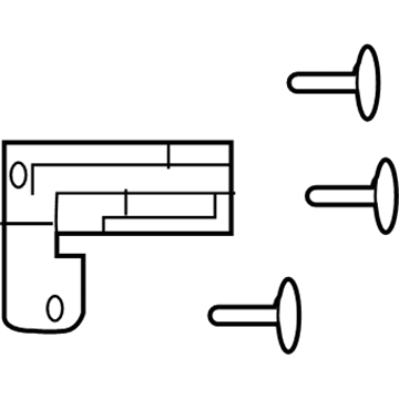 Toyota 81197-52070 Repair Bracket