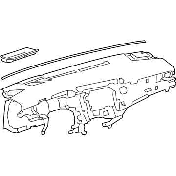 Toyota 55401-06251-B0 Instrument Panel