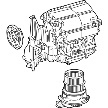 Toyota 87130-06410 Blower Assembly