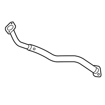 Toyota 17410-0V010 Front Exhaust Pipe Assembly