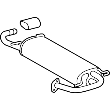 Toyota Venza Exhaust Pipe - 17430-0V012