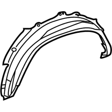 Toyota 61632-60080 Outer Wheelhouse