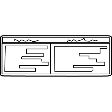 Toyota 42668-02030 Caution Label