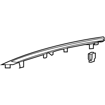 Toyota 55981-WAA01 Defroster Panel