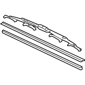 Toyota 85222-AE010 Front Wiper Blade, Left