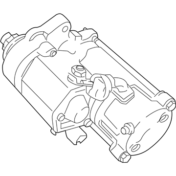 2014 Toyota Avalon Starter Motor - 28100-0A011-84