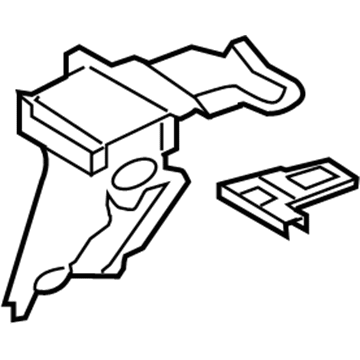 Toyota 64304-02102 Reinforcement Panel