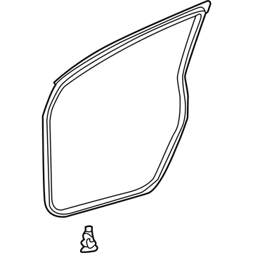 Toyota Prius Door Seal - 67861-47020