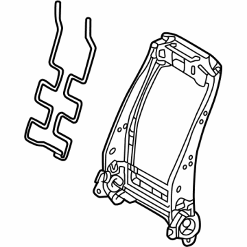 Toyota 71104-0C050 FRAME SUB-ASSY, FR S